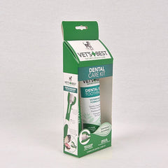VETSBEST Sikat Gigi dan Pasta Gigi untuk Anjing Dental Care Kit no type Tidak ada merek 
