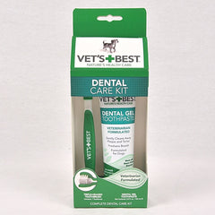 VETSBEST Sikat Gigi dan Pasta Gigi untuk Anjing Dental Care Kit no type Tidak ada merek 