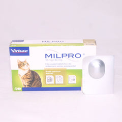 VIRBAC Milpro For Adult Cats 2kg Up 1pcs no type Tidak ada merek 
