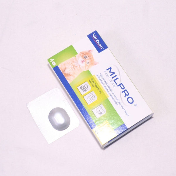 VIRBAC Milpro For Small Cat Or Kitten 0,5-2kg 1pcs no type Tidak ada merek 