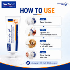 VIRBAC Nutriplus Gel Vitamin Anjing dan Kucing no type Tidak ada merek 