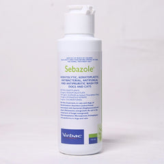 VIRBAC Shampoo Jamur Anjing Kucing SEBAZOLE 100ml no type VIrbac 