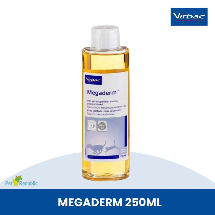 VIRBAC Vitamin Bulu MEGADERM 250ml no type Tidak ada merek 