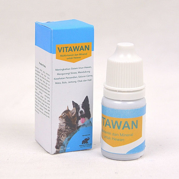 VITAWAN Vitamin Kucing Hamster Multivitamin dan Mineral 15ml no type Tidak ada merek 