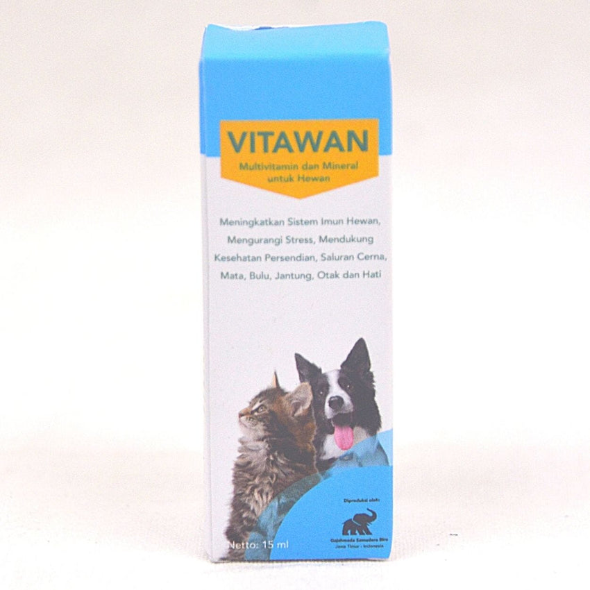 VITAWAN Vitamin Kucing Hamster Multivitamin dan Mineral 15ml no type Tidak ada merek 