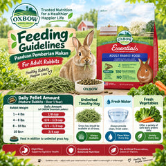 OXBOW Makanan Kelinci Bunny Basic For Adult Rabbit 4,5kg