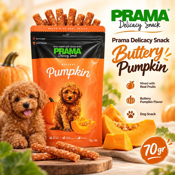 PRAMA Snack Anjing Pumpkin 70gr