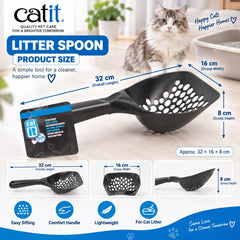 CATIT Serokan Pasir Kucing Litter Spoon Pink