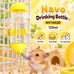 NAVO Botol Minum NV1402 Pet Drinking Bottle Yellow 125ml