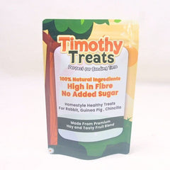 WORMTAIL Homemade Snack Timothy Treats with Fruit Blend 25gr Small Animal Snack Wormtail 