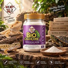 WORMTAIL Kalsium Reptil Bio Calcicore Reptile Vitamin NoBrand 