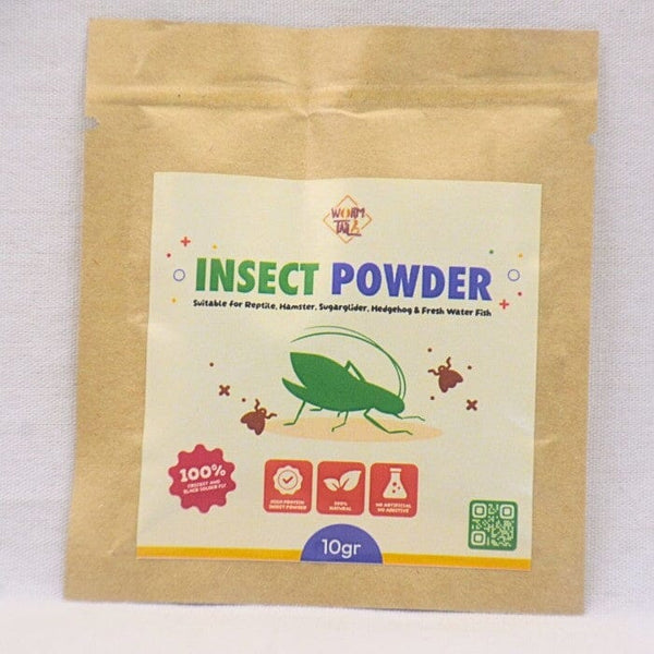 WORMTAIL Makanan Hewan Insect Powder 10gr Reptile Food Tidak ada merek 