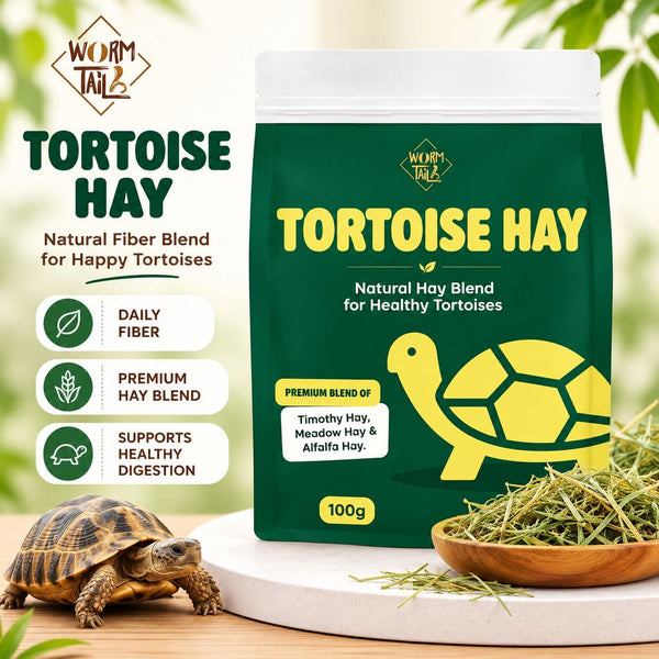 WORMTAIL Makanan Kura Darat Rumput Tortoise Hay 100gr no type Tidak ada merek 