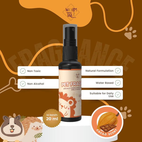 WORMTAIL Pet Perfume Critter Cologne Cacao 20ml no type Tidak ada merek 