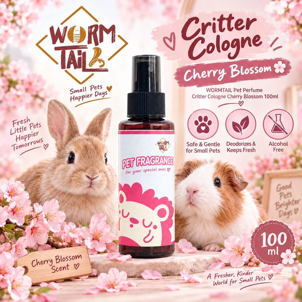 WORMTAIL Pet Perfume Critter Cologne Cherry Blossom 100ml no type Tidak ada merek 