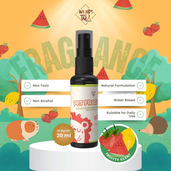 WORMTAIL Pet Perfume Critter Cologne Fruity 20ml no type Tidak ada merek 