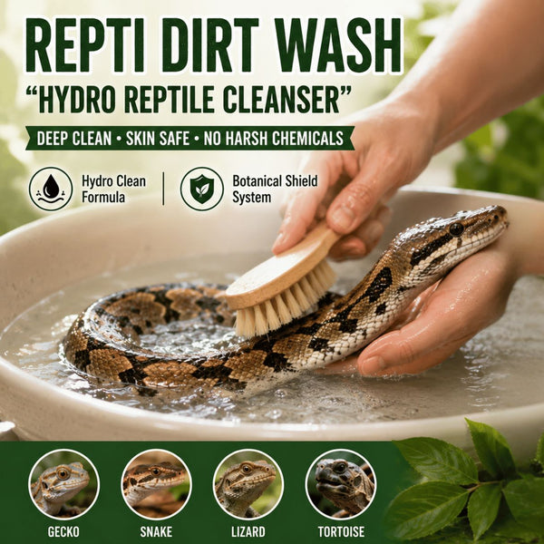 WORMTAIL Sabun Reptil Repti Dirt Wash 100ml Reptile Supplies NoBrand 
