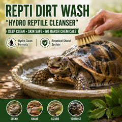 WORMTAIL Sabun Reptil Repti Dirt Wash 250ml Reptil Supplies NoBrand 
