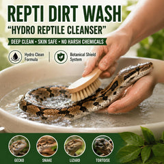 WORMTAIL Sabun Reptil Repti Dirt Wash 250ml Reptil Supplies NoBrand 