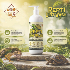 WORMTAIL Sabun Reptil Repti Dirt Wash 250ml Reptil Supplies NoBrand 