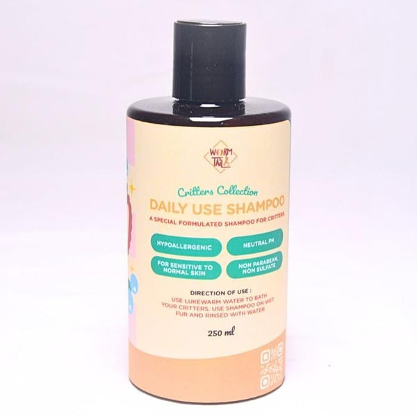 WORMTAIL Shampoo Kelinci Marmut Critter Daily Shampoo 250ml no type Tidak ada merek 