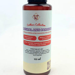 WORMTAIL Shampoo Kelinci Marmut Critter Natural Anti Parasites 100ml no type Tidak ada merek 