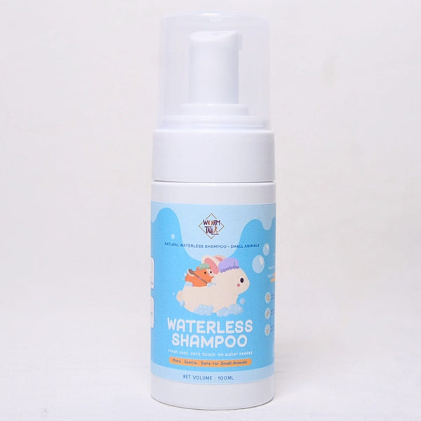 WORMTAIL Shampoo Kelinci Sugarglider Marmut Waterless Shampoo 100ml Small Animal Grooming Tidak ada merek 
