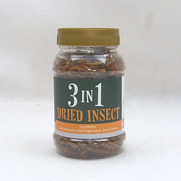 WORMTAIL Snack Hamster Burung 3in1 Dried Insect 50gr no type Tidak ada merek 