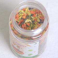 WORMTAIL Snack Hamster Dried Mix Veggies 50gr Small Animal Snack Pet Republic Indonesia 