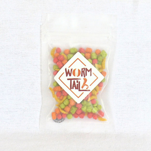 WORMTAIL Snack Hamster Fruit Crackers 10gr no type Tidak ada merek 