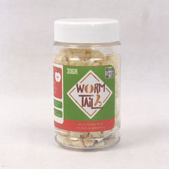 WORMTAIL Snack Hamster Kelinci Apple Freeze Dried 30gr no type Tidak ada merek 