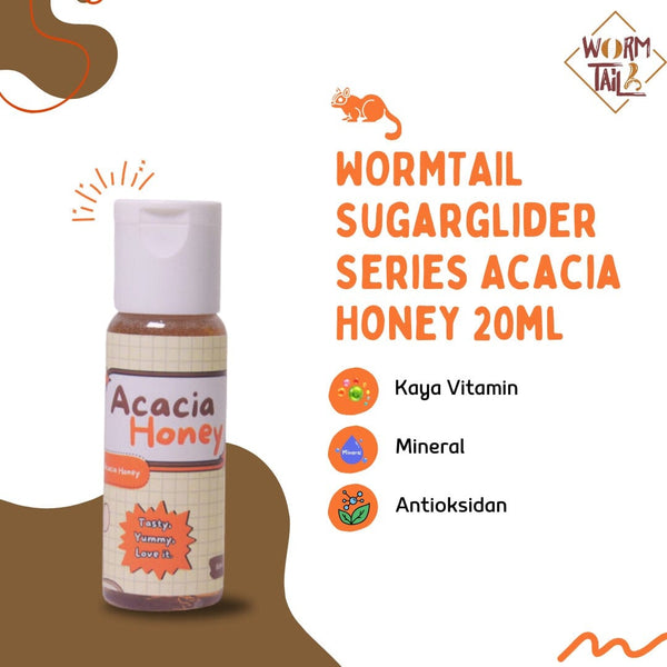 WORMTAIL Sugarglider Series Acacia Honey 20ml no type Tidak ada merek 