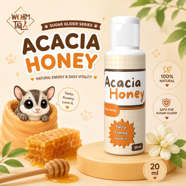 WORMTAIL Sugarglider Series Acacia Honey 20ml no type Tidak ada merek 