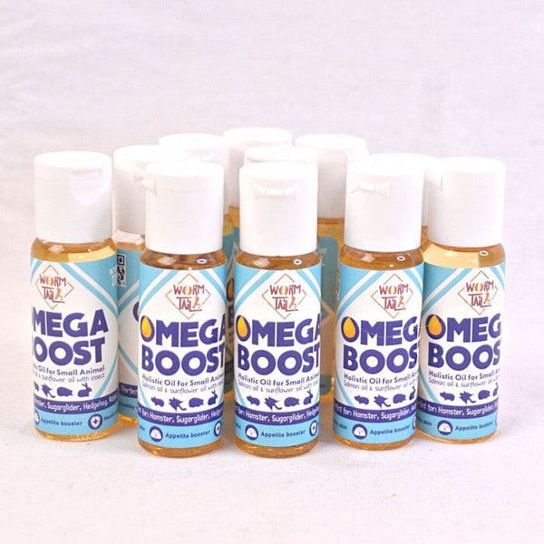 WORMTAIL Vitamin Hamster Small Animal Omega Boost 20ml Small Animal Supplement Wormtail 