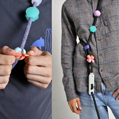 ZEEDOG Accessories Handsfree Leash Moon Pinz Pet Collar and Leash Zee Dog 