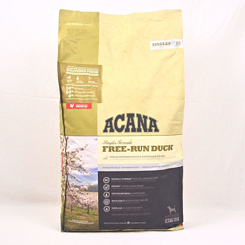 ACANA Dog Free Run Duck 11.4kg Dog Food Dry Acana 
