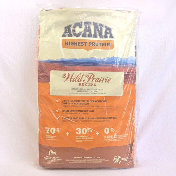 ACANA Dog Wild Praire 11.4kg Dog Food Dry Acana 