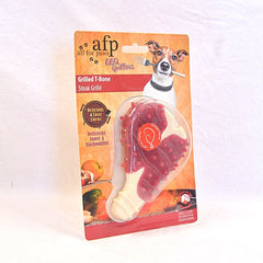 AFP BBQ Grilled TBone Dog Toy AFP 