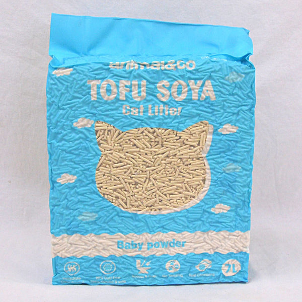 ANIMAL&CO ANC Tofu Soya Baby Powder 7L Cat Sanitation Animal and co 