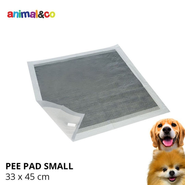 ANIMAL&CO Carbon Pee Pad 33x45cm 50pcs Dog Sanitation Animal and co 