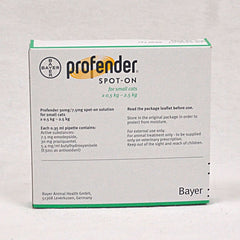 BAYER Profender Spot On 0,5kg-2,5kg Per Box (2pcs) Pet Vitamin and Supplement Bayer 