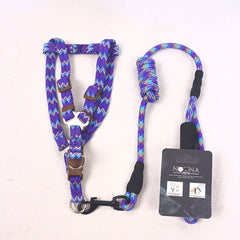 BEJIARY CP14 Rope And Harness Small Pet Collar and Leash Bejiary Purple 