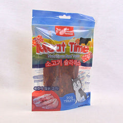 BEST FRIEND FOREVER Snack Anjing Meat Time Beef Treats 100gr Dog Snack BFF Strip 