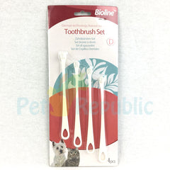 BIOLINE Toothbrush Set For Puppy & Cat - Pet Republic Jakarta