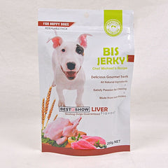 BISJERKY Liver 200g Dog Snack Best In Show 