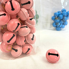 BKK Bell Color Diameter 2.5cm Gold Ring Pet Fashion BKK Peach 