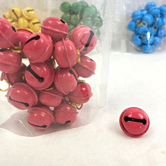 BKK Bell Color Diameter 2.5cm Gold Ring Pet Fashion BKK Pink 