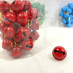 BKK Bell Color Diameter 2.5cm Gold Ring Pet Fashion BKK Red 