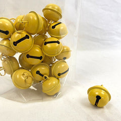 BKK Bell Color Diameter 2.5cm Gold Ring Pet Fashion BKK Yellow 