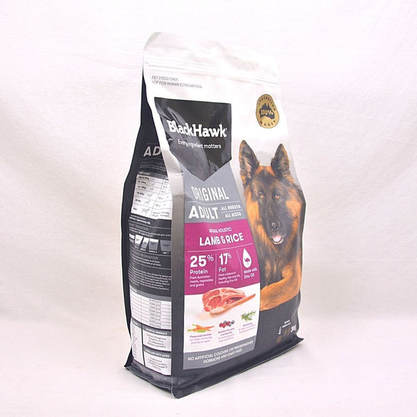 BLACKHAWK Adult Lamb and Rice 3kg Dog Food Dry Blackhawk 